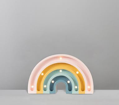 Little Lights Mini Rainbow Lamp | Pottery Barn Kids