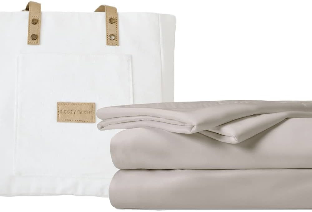 Cozy Earth Driftwood King Sheet Set | Amazon (US)