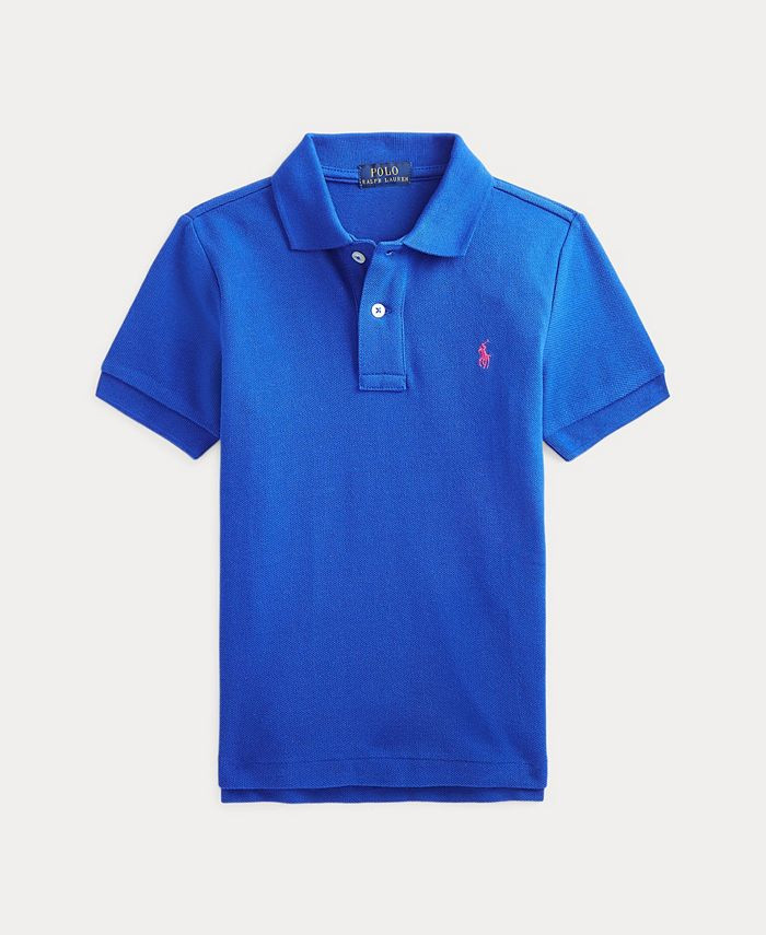 Polo Ralph Lauren Toddler Boys Mesh Polo Shirt & Reviews - Shirts & Tops - Kids - Macy's | Macys (US)