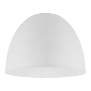 2-1/4 in. Large Matte White Metal Dome Pendant Light Shade 861375 - The Home Depot | The Home Depot
