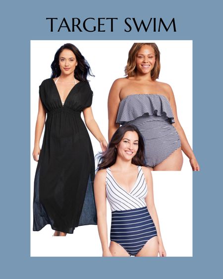 Check out Target for cute and affordable swimwear. One pieces and coverups  

#LTKswim #LTKunder100