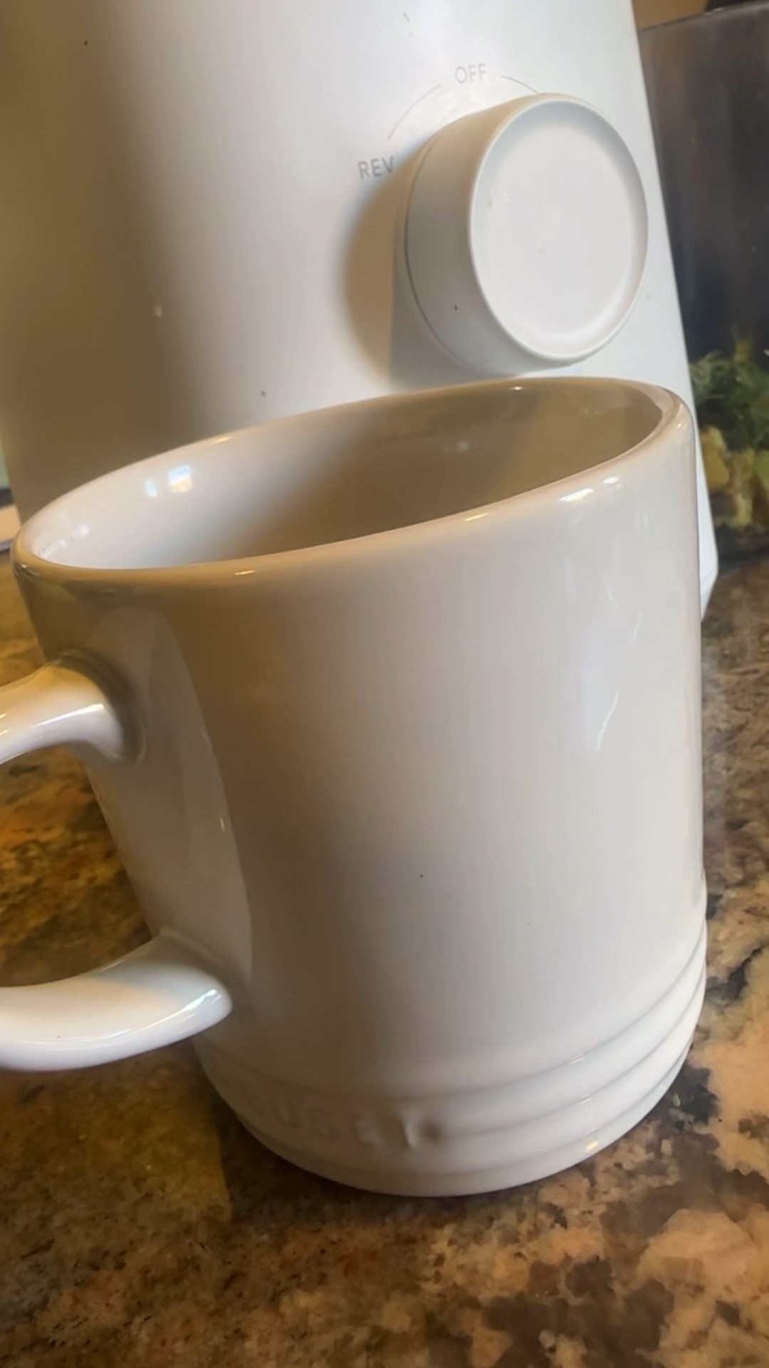 Morning green juice is my favorite! My favorite coffee cup is now a juice one. 💙 My Nama juicer is my forever love. ♥️

#LTKOver40 #LTKdayinmylife #LTKselfcare