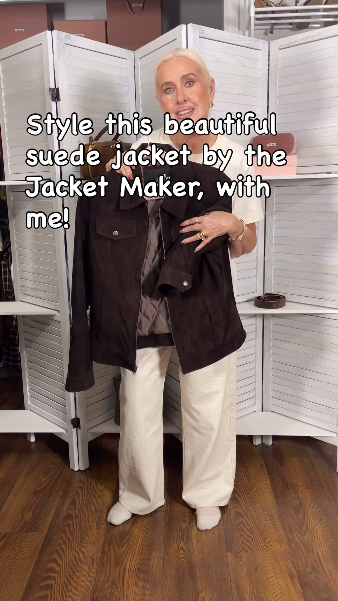 This suede jacket from the Jacket Maker is luxurious! I can’t get enough of it! I feel like a million bucks every time I wear it! 

*gifted 
Use code Jodi10 for 10% off!


#LTKSaleAlert #LTKPetite #LTKCyberWeek