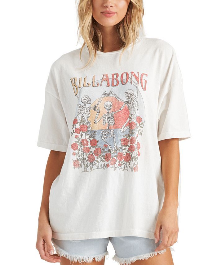 Juniors Cotton Graphic Print T-Shirt | Macys (US)