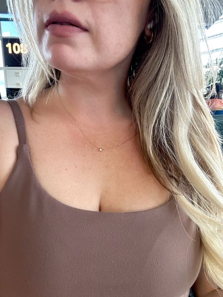 Splurge a little 💎 my brand new 14k gold diamond necklace from quince! I love the little touch of luxury with minimalist style. 🥰🥰 luxury style, designer dupe, diamond

#LTKStyleTip #LTKGiftGuide #LTKWedding