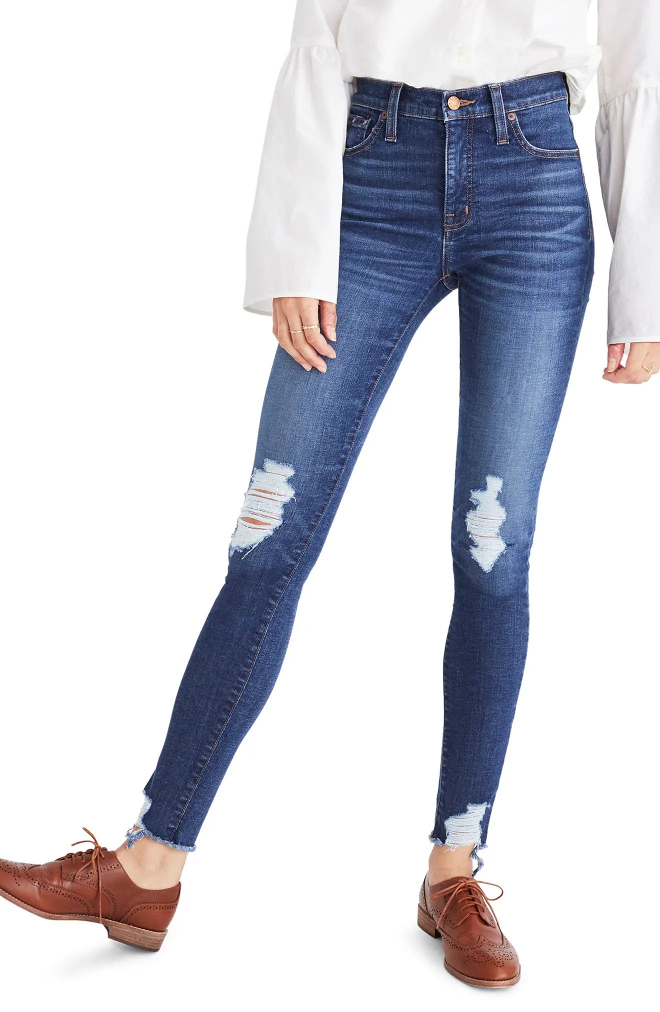 9-Inch High Waist Skinny Jeans | Nordstrom
