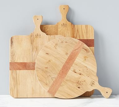 Handmade Reclaimed Oak Cutting Boards | Pottery Barn (US)