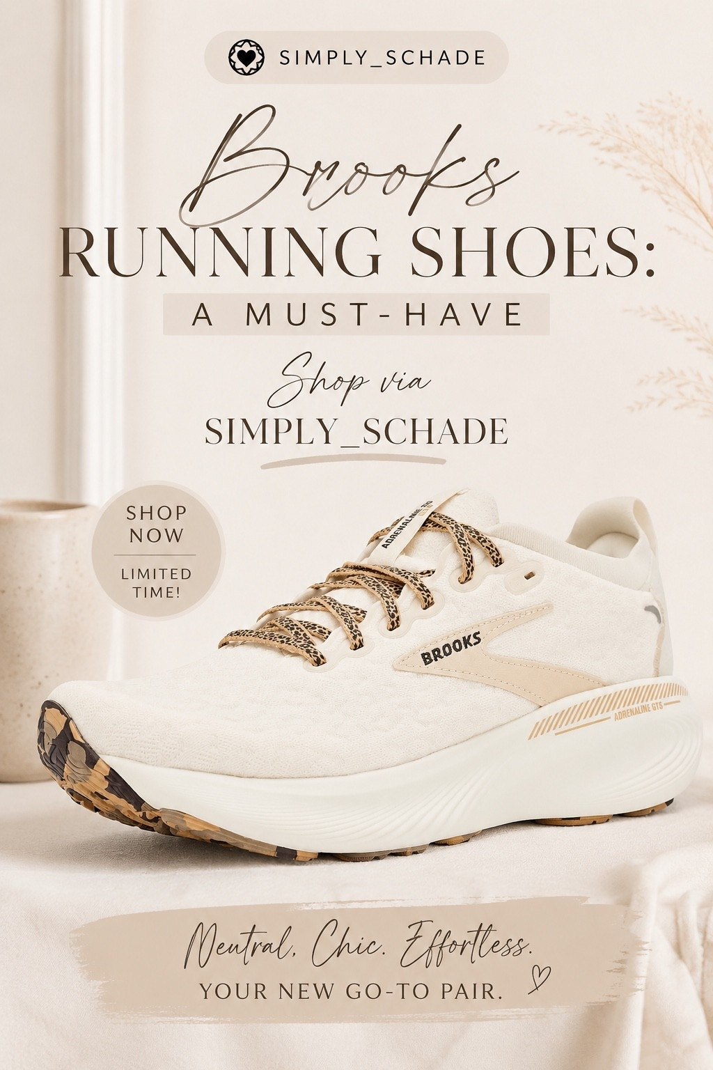 These Brooks Adrenaline running shoes are seriously my new obsession 🤍🐆
The leopard detail is EVERYTHING and they are SO comfy for everyday wear, walks, errands, or workouts! Lightweight, supportive, and beyond cute. A total must-have pair 🙌🏼

Grab them now through my LTK before they sell out!
@Simply_Schade

#brooksrunning #brooksadrenaline #runningshoes #ltkfinds #ltkstyle #neutralstyle #everydaystyle #sneakerstyle #walkingshoes #comfystyle #fitnessfashion #shoefinds #amazonfashion #ltkshoecrush #athleisurestyle

#LTKMothersDay #LTKfitnessgoals #LTKActive