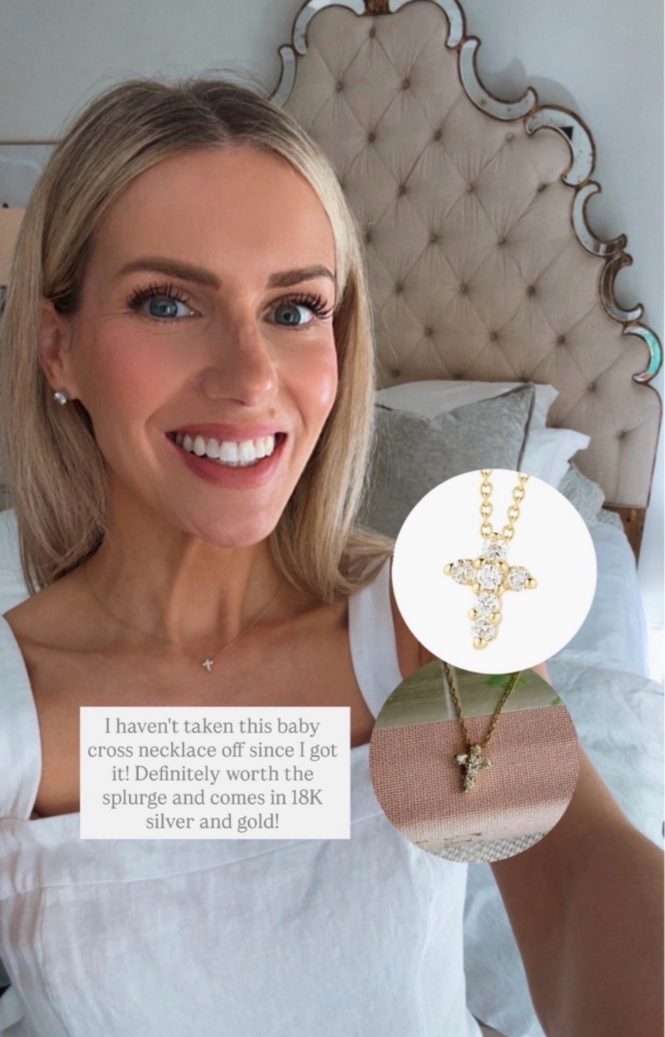 This cross necklace is perfect for everyday wear. I never take it off and it's been one of my favorite gifts!

Gift Ideas, Diamond Necklace

#LTKmomlife #LTKootd