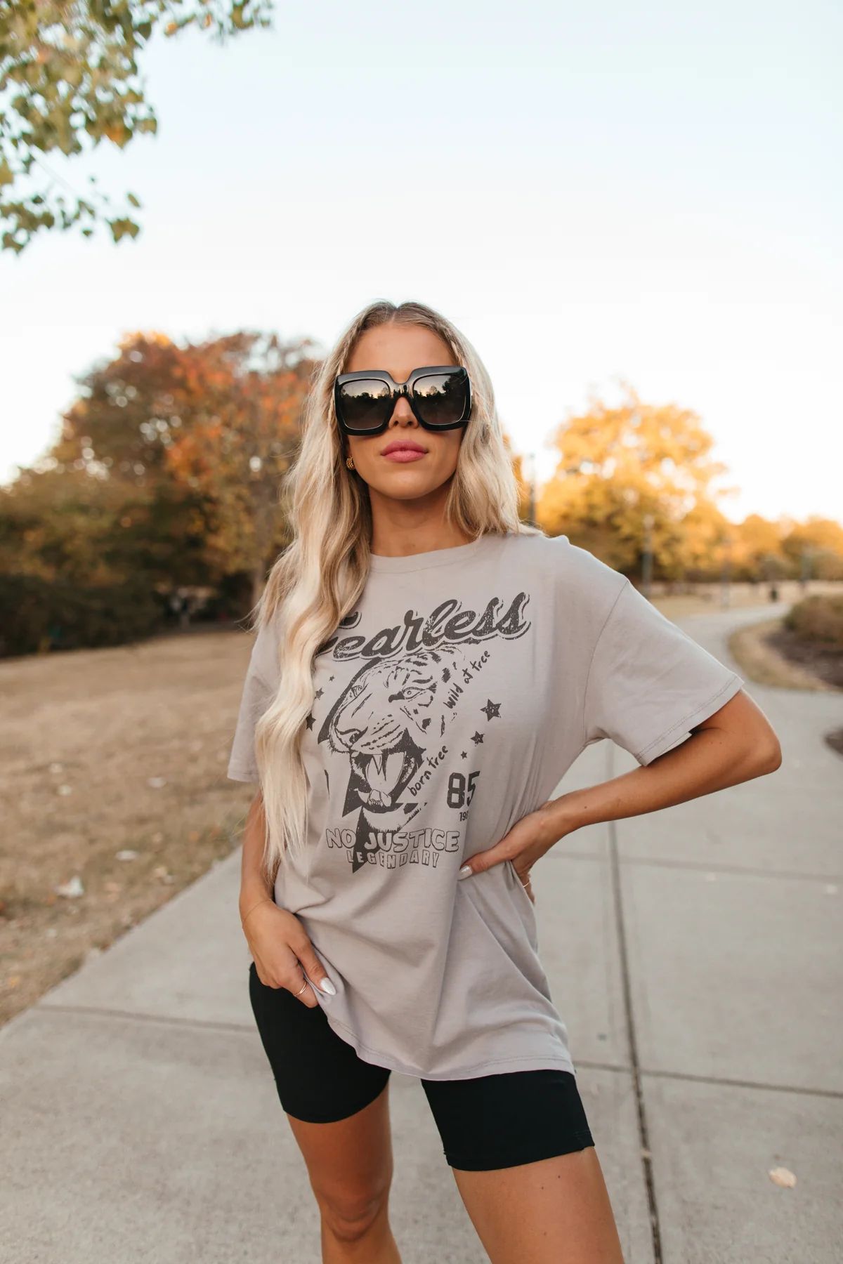 Aimee Fearless Graphic Tee | The Post