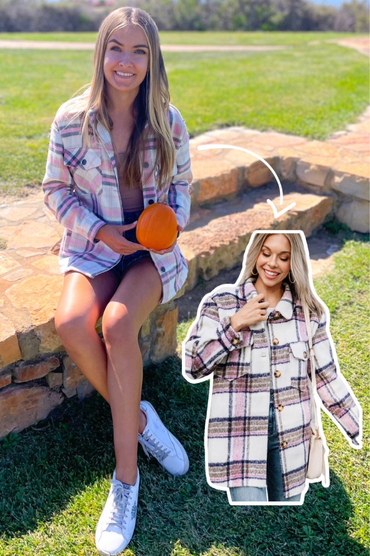 A cheaper version of my shacket! Plus today shop the mint is giving free earrings with purchase! 

#LTKstyletip #LTKunder100 #LTKSeasonal