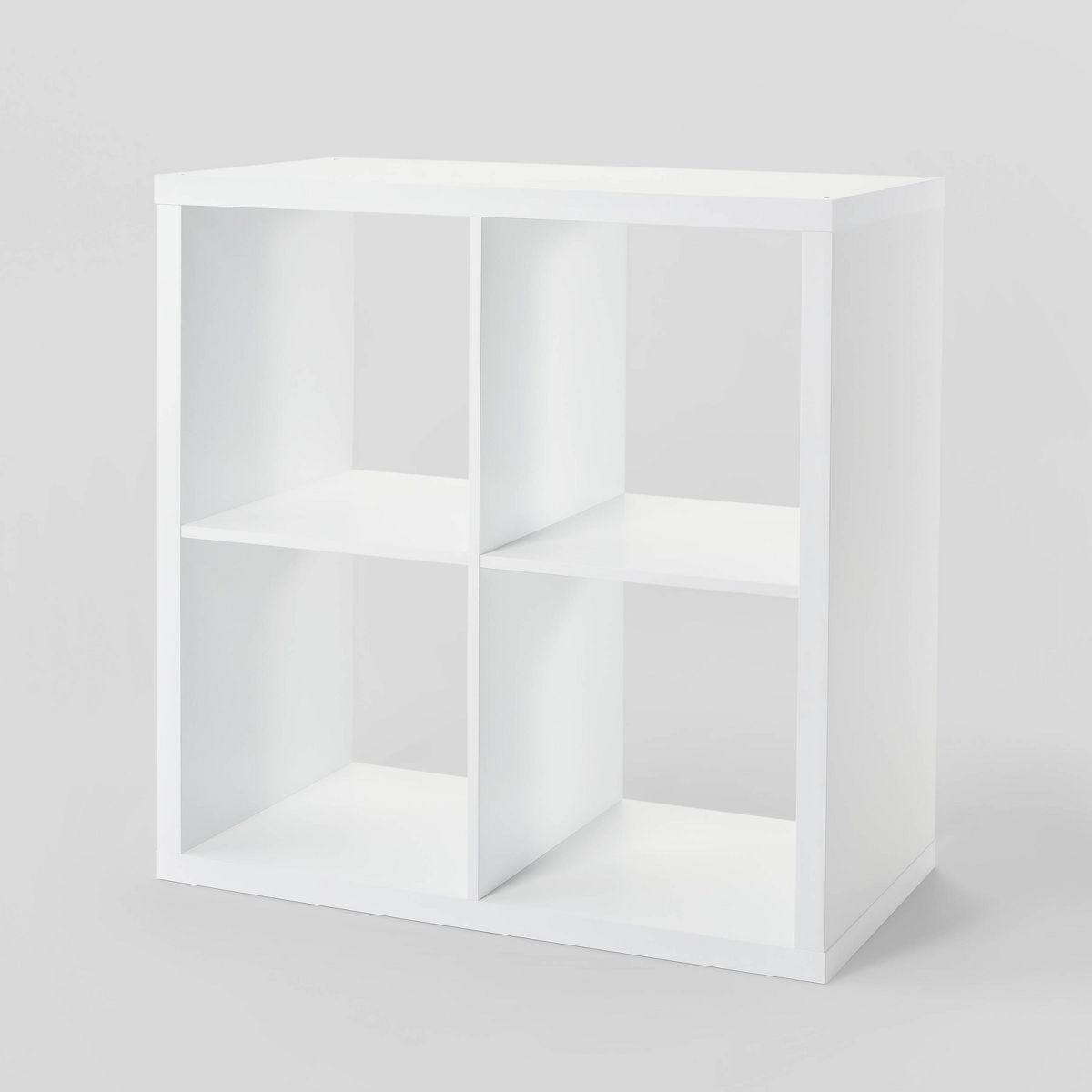 4 Cube Organizer White - Brightroom™: Versatile Bookshelf, Horizontal/Vertical Display, MDF Con... | Target
