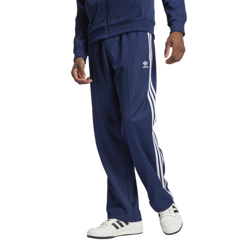 adidas adidas Originals Firebird Adicolor Baggy Track Pants - Mens Navy Size XL | Champs Sports
