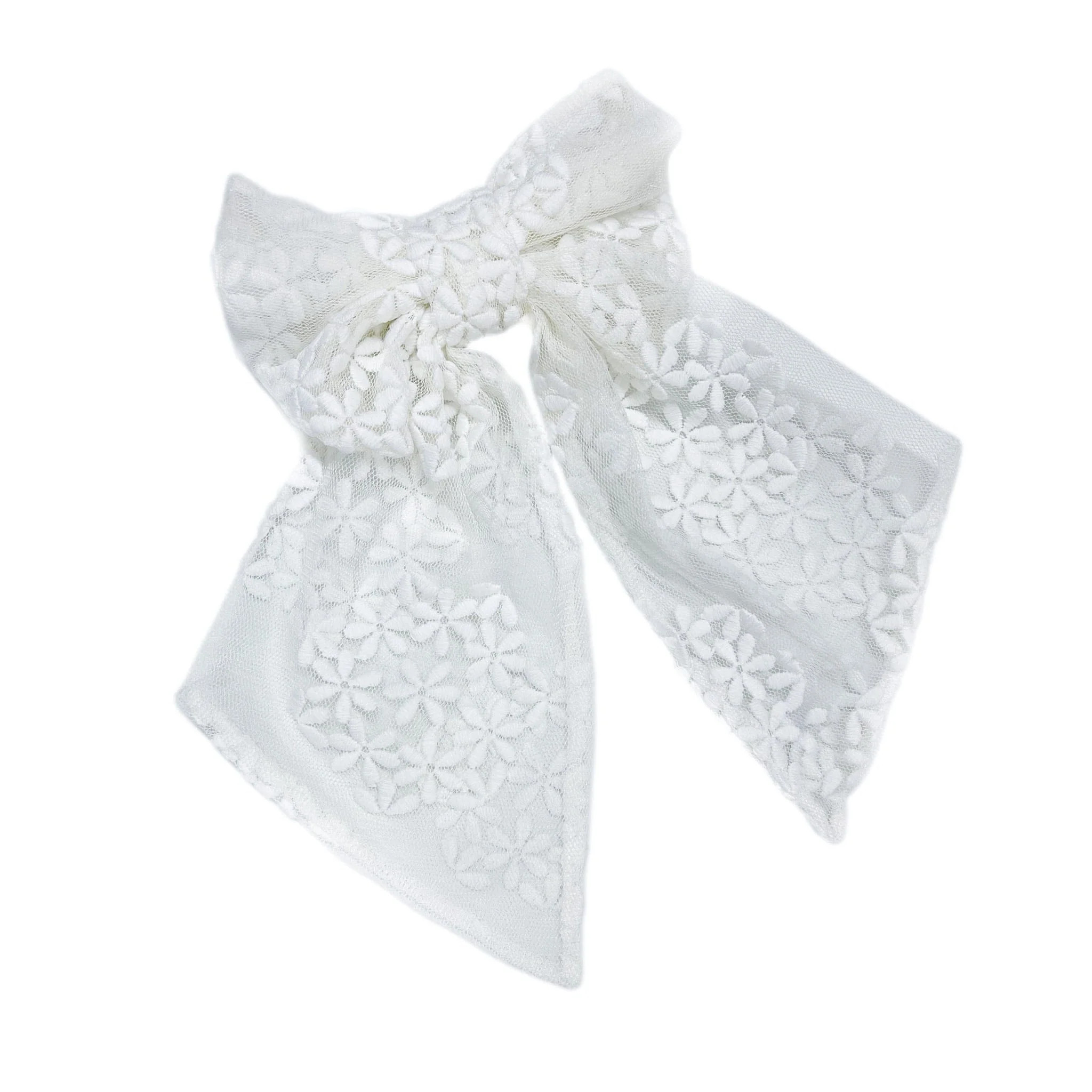 Katherine Lace Hair Bow | petite maison kids