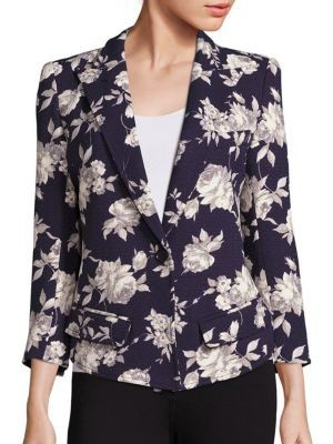 Floral Print Blazer | Saks Fifth Avenue