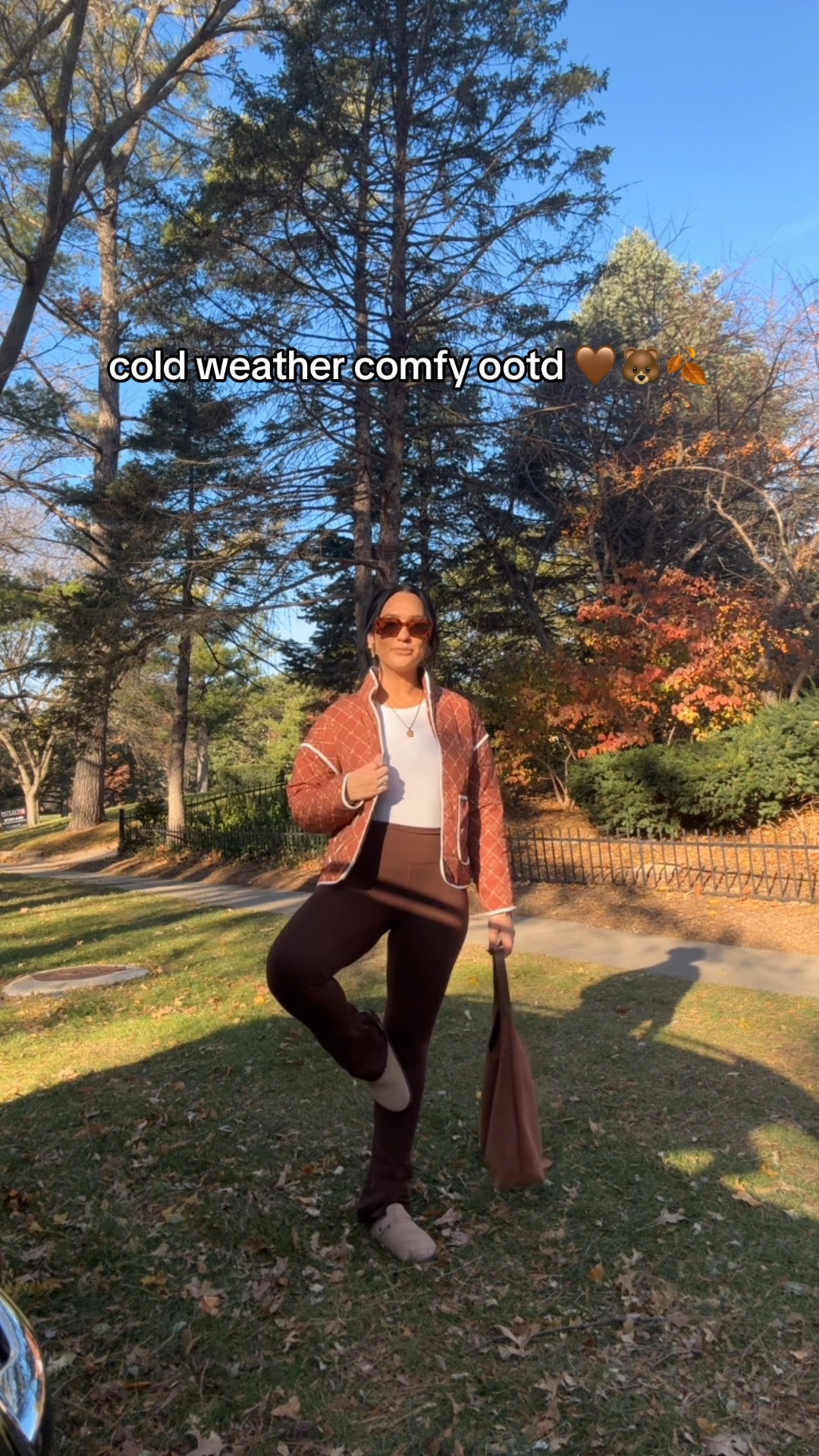 cold weather comfy ootd! My entire outfit is on sale!

Jacket size small
Leggings size XS
Shoes TTS Birkenstock dupe 



#LTKActive #LTKSeasonal #LTKWatchNow