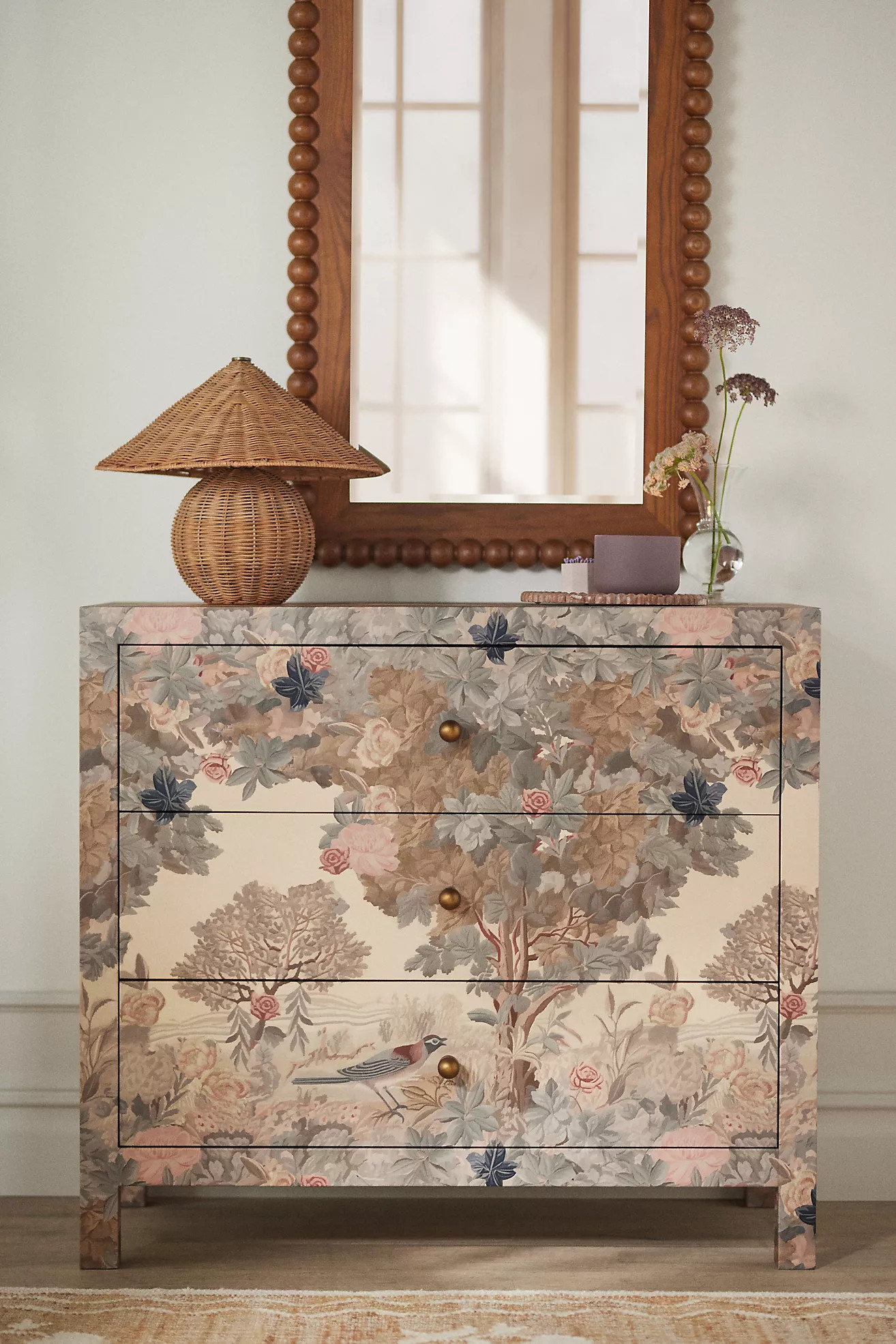 Hale Canvas Three-Drawer Dresser | Anthropologie (US)