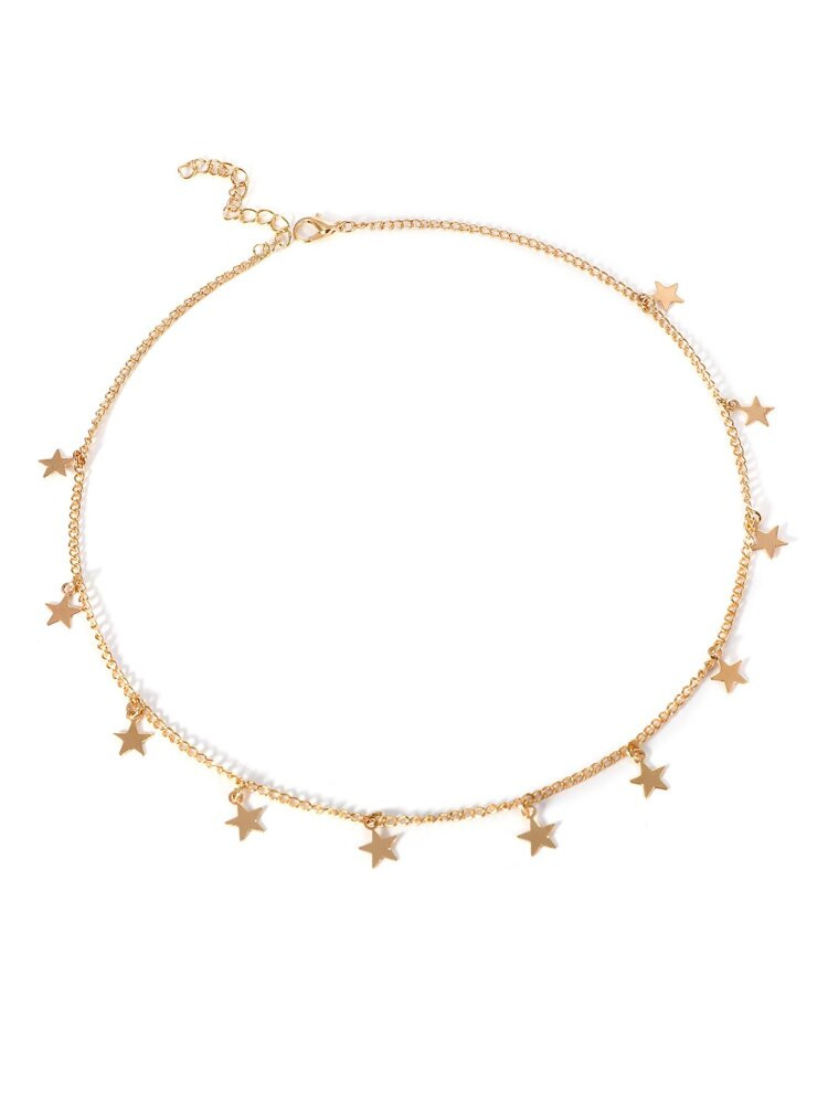 Star Decorated Chain Choker | SHEIN