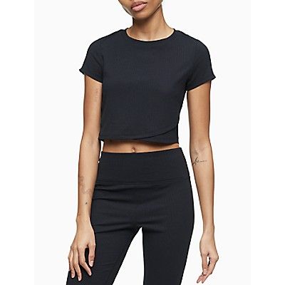 Performance Lifestyle Crossover Front T-Shirt | Calvin Klein | Calvin Klein (US)