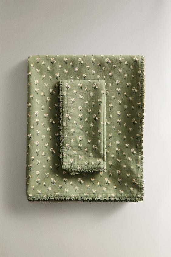 DAISY COTTON TABLECLOTH | Zara US