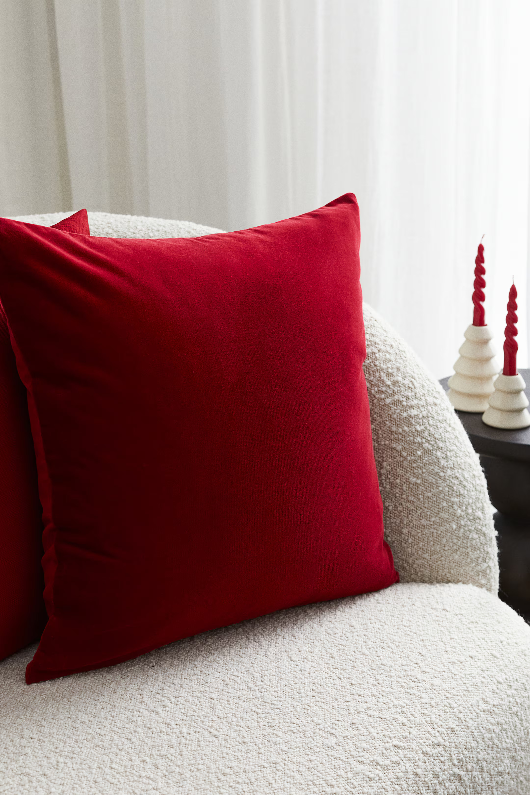 Cotton Velvet Cushion Cover | H&M (US + CA)