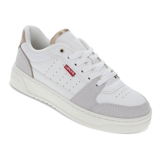 Levi's Womens Amelia Lo Synthetic Leather Casual Lace Up Sneaker Shoe | Walmart (US)