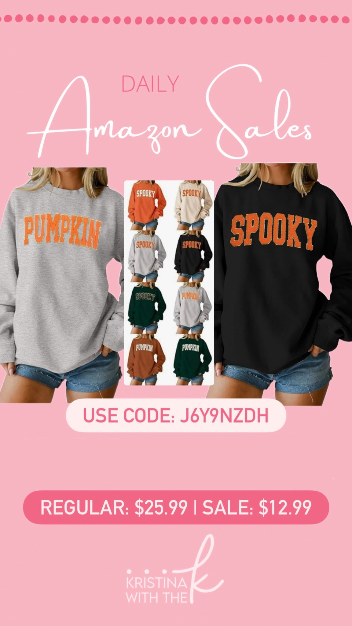 Pumpkin & Spooky sweatshirts - Perfect for Fall!🎃🧙‍♀️💀

#LTKSaleAlert #LTKSeasonal