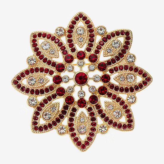 Monet Jewelry Poinsettia Pin | JCPenney