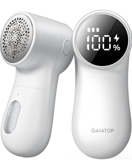 Amazon find GAIATOP Fabric Shaver, Rechargeable Lint Remover Sweater Defuzzer, Intelligent Digital Display Lints Shaver Fuzzs Pills Bobbles Trimmer for Clothes and Furniture White(1 pcs)

#LTKTravel #LTKFindsUnder50 #LTKHome