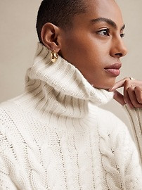 Breton Oversized Merino-Cashmere Sweater | Banana Republic (US)