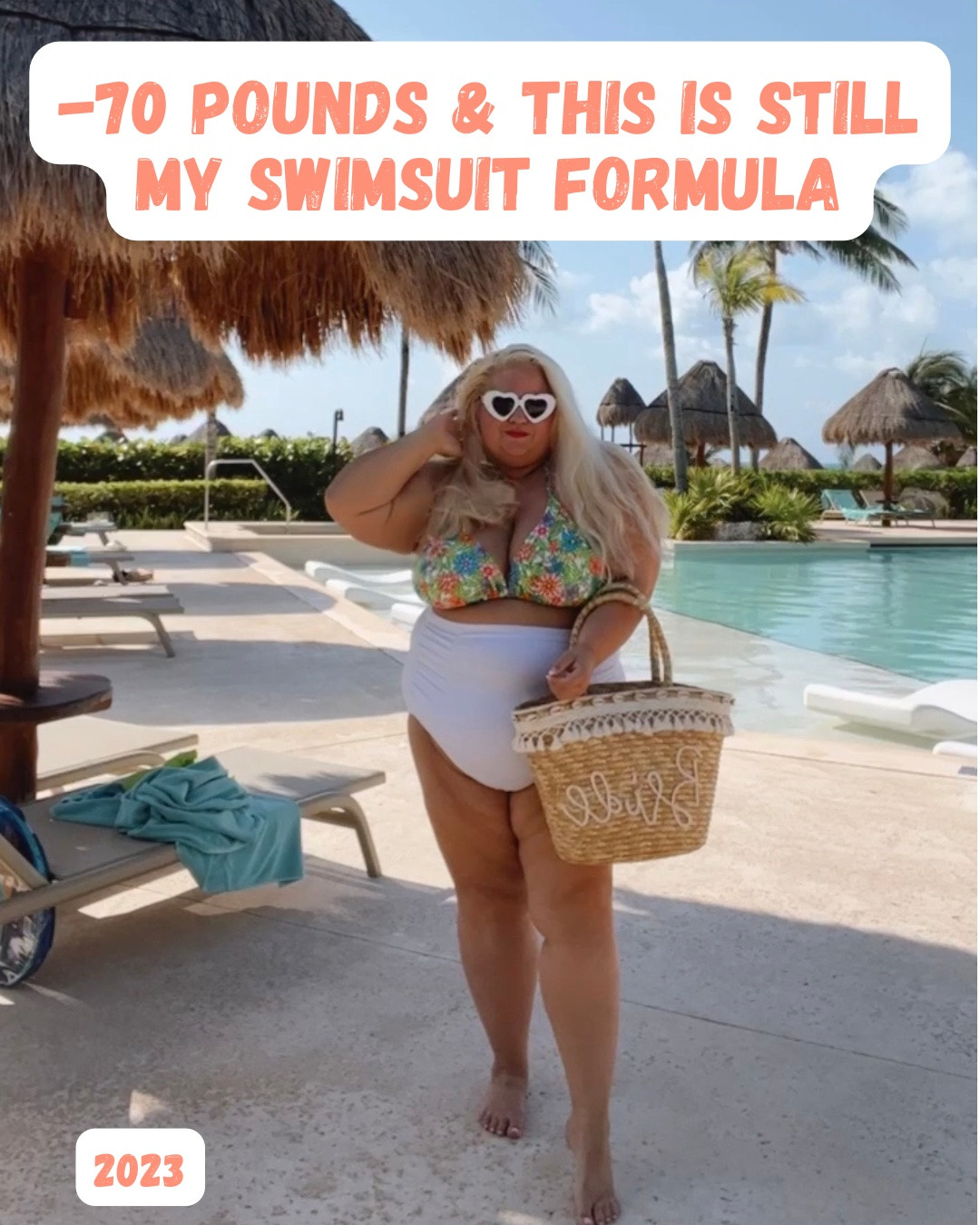 -70 lbs and I still have the same swimsuit formula: a very high bottom with any bikini top I feel like I wanna wear! Luckily, I found us a new brand that has superior quality fit, and construction for a very low price
I used to be a 2X3X on bottom depending on the brand and now I’m wearing 1x


@Bloomchic

#LTKSaleAlert #LTKPlusSize #LTKSwim