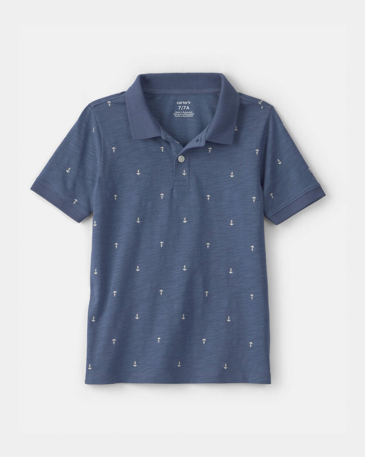 Boys Anchor Polo Shirt - Blue | Carter's Inc