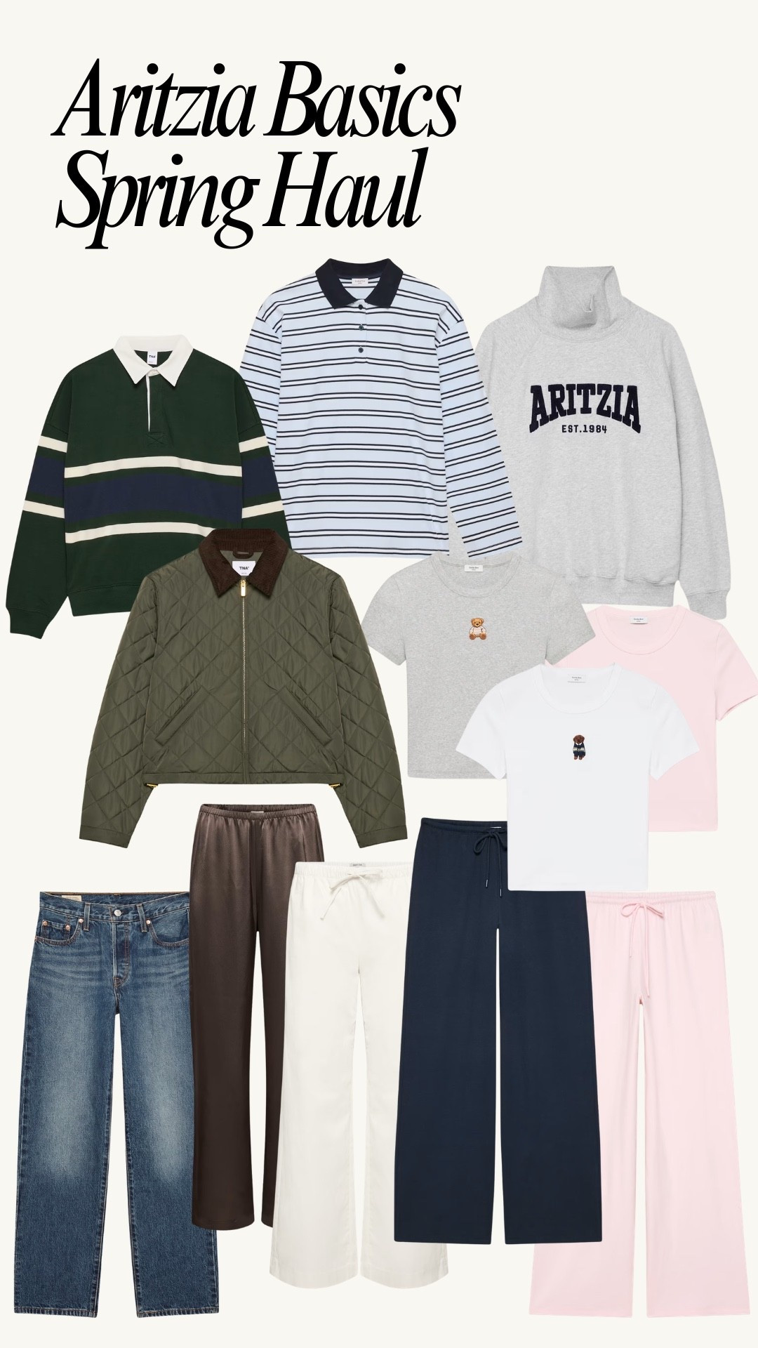 Aritzia spring haul!! 🌸