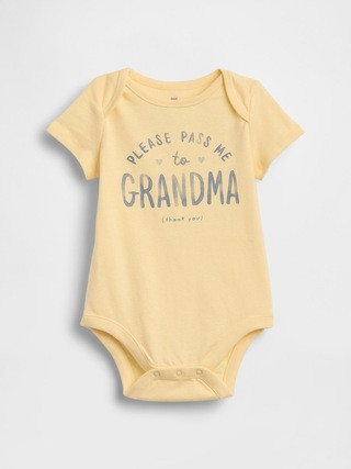 Baby First Favorites Organic Cotton Graphic Bodysuit | Gap (US)