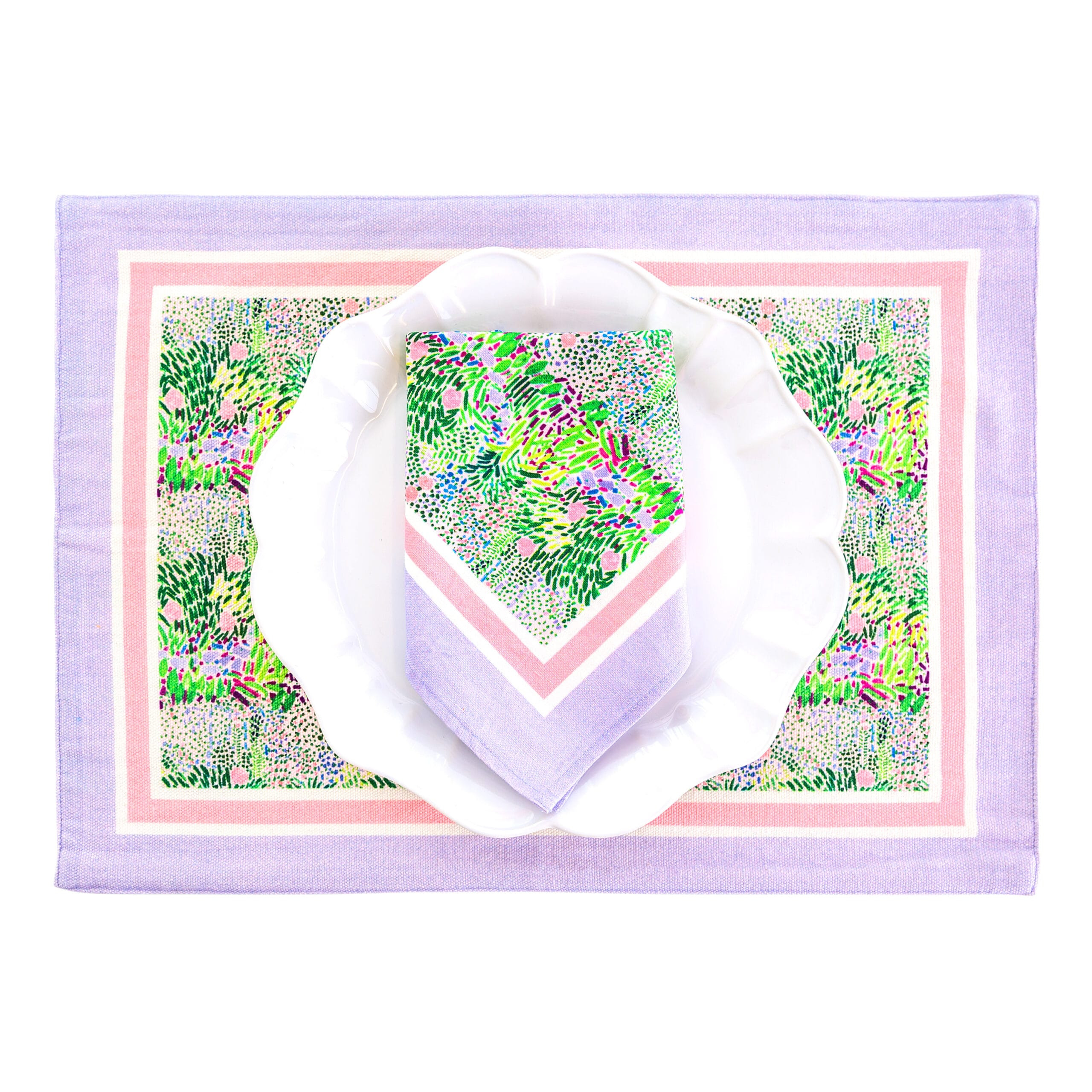 Fresh Garden Placemats (Set of 4) | EVELYN & KATE (US)