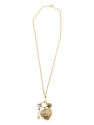 Chloé heart-pendant Necklace | Gold | FARFETCH CA