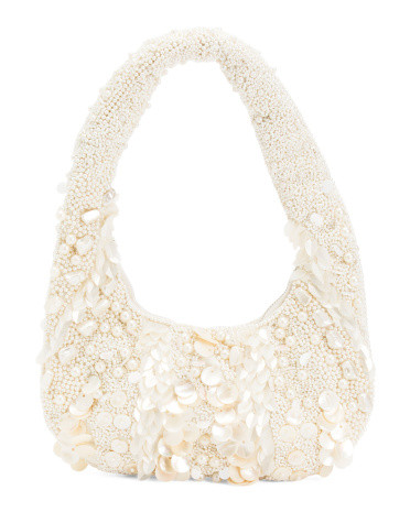 Sundry Beaded Hobo | TJ Maxx