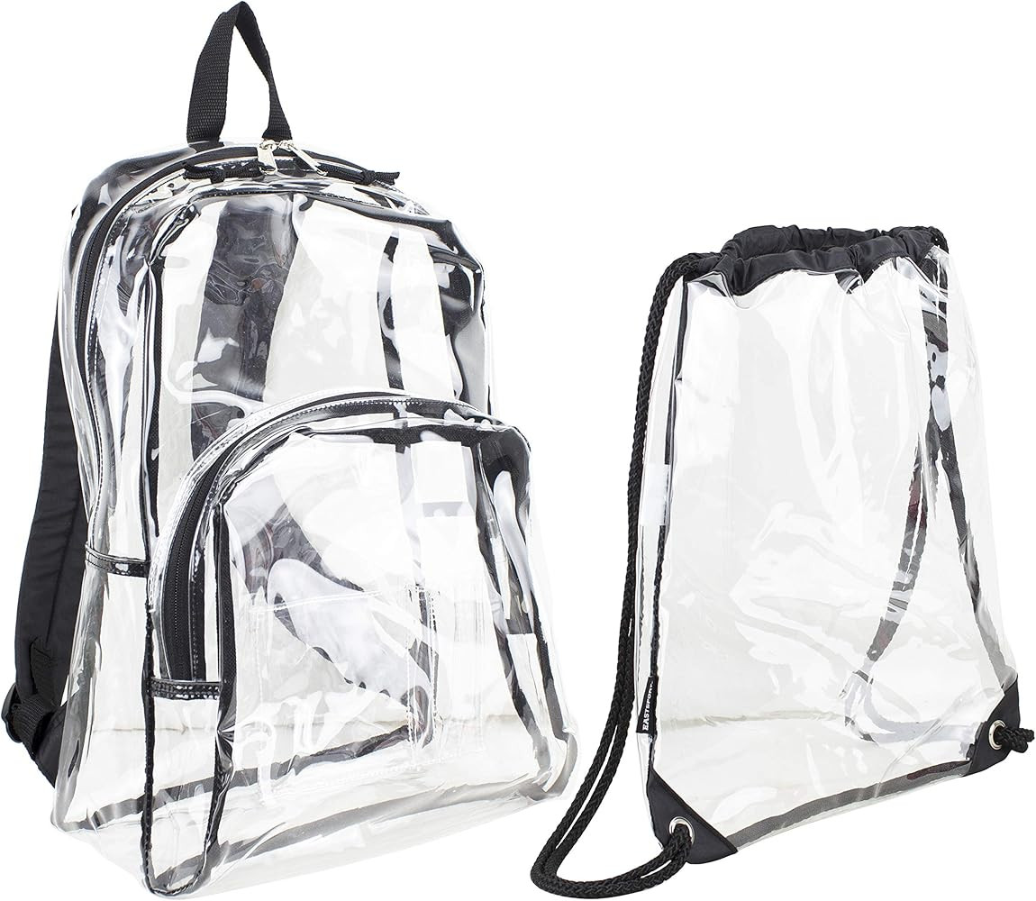 Eastsport Clear Backpack with Sling Combo | Amazon (US)