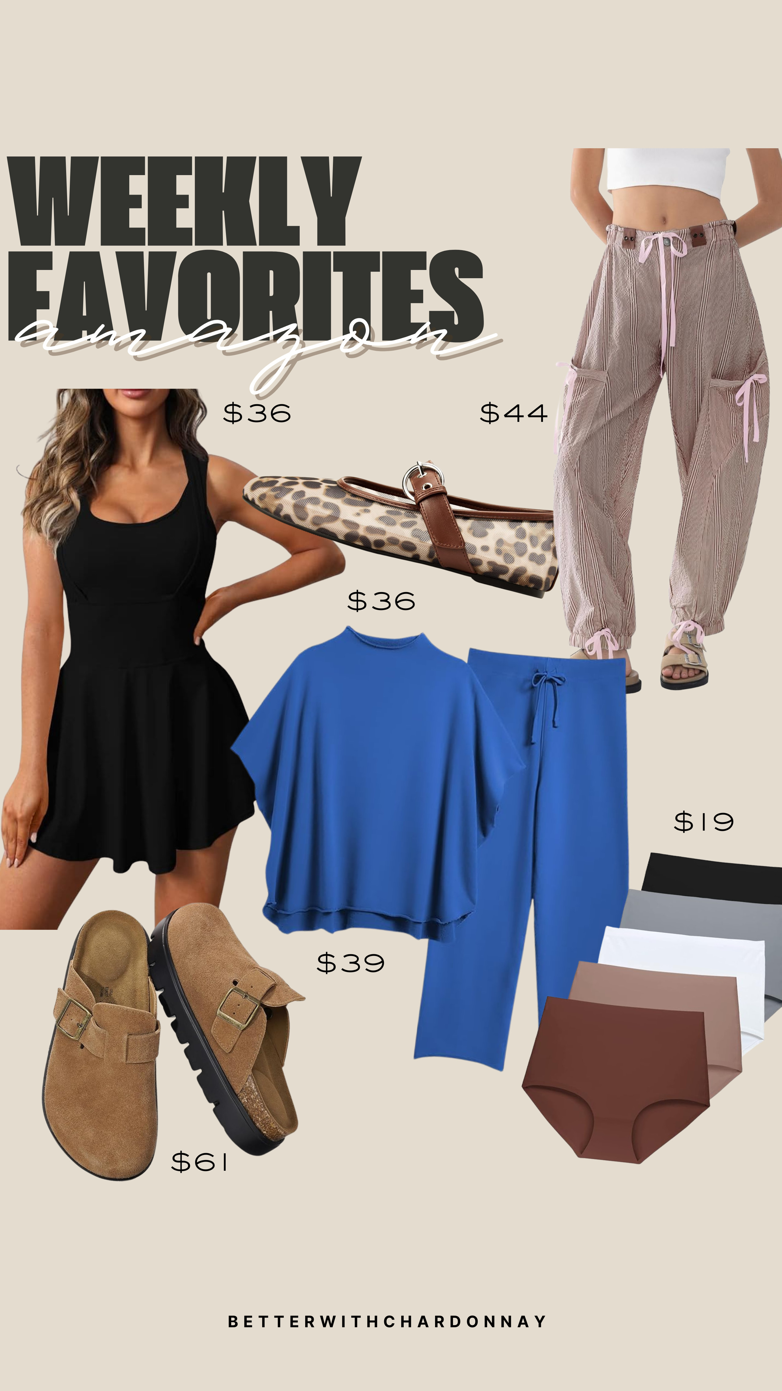 Amazon weekly favorites!

weekly favorites, amazon fashion, amazon finds, amazon style, midsize fashion, matching sets 

 #LTKSeasonal #LTKFindsUnder100 #LTKStyleTip