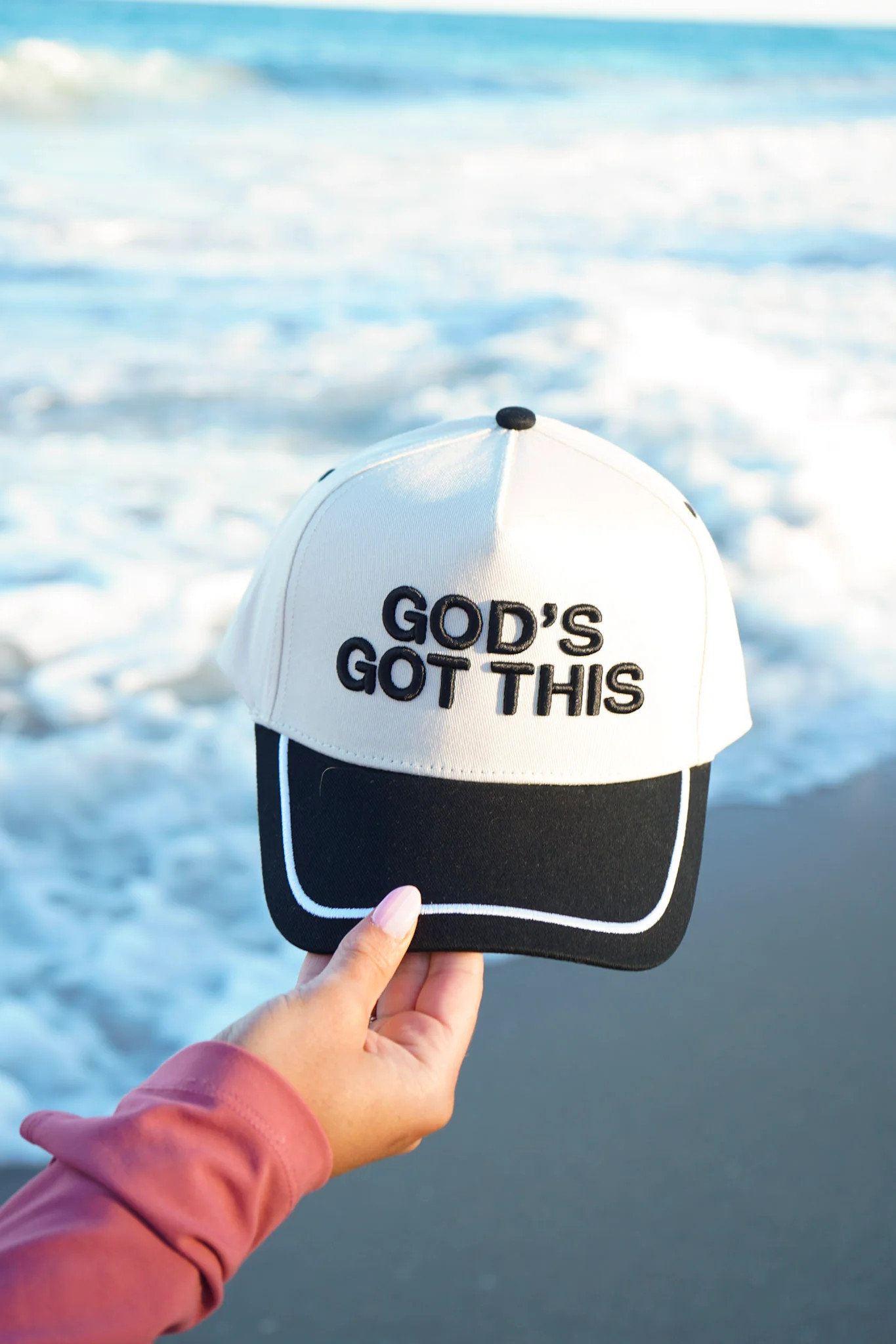 God's Got This - Black Trucker Hat | KenzKustomz