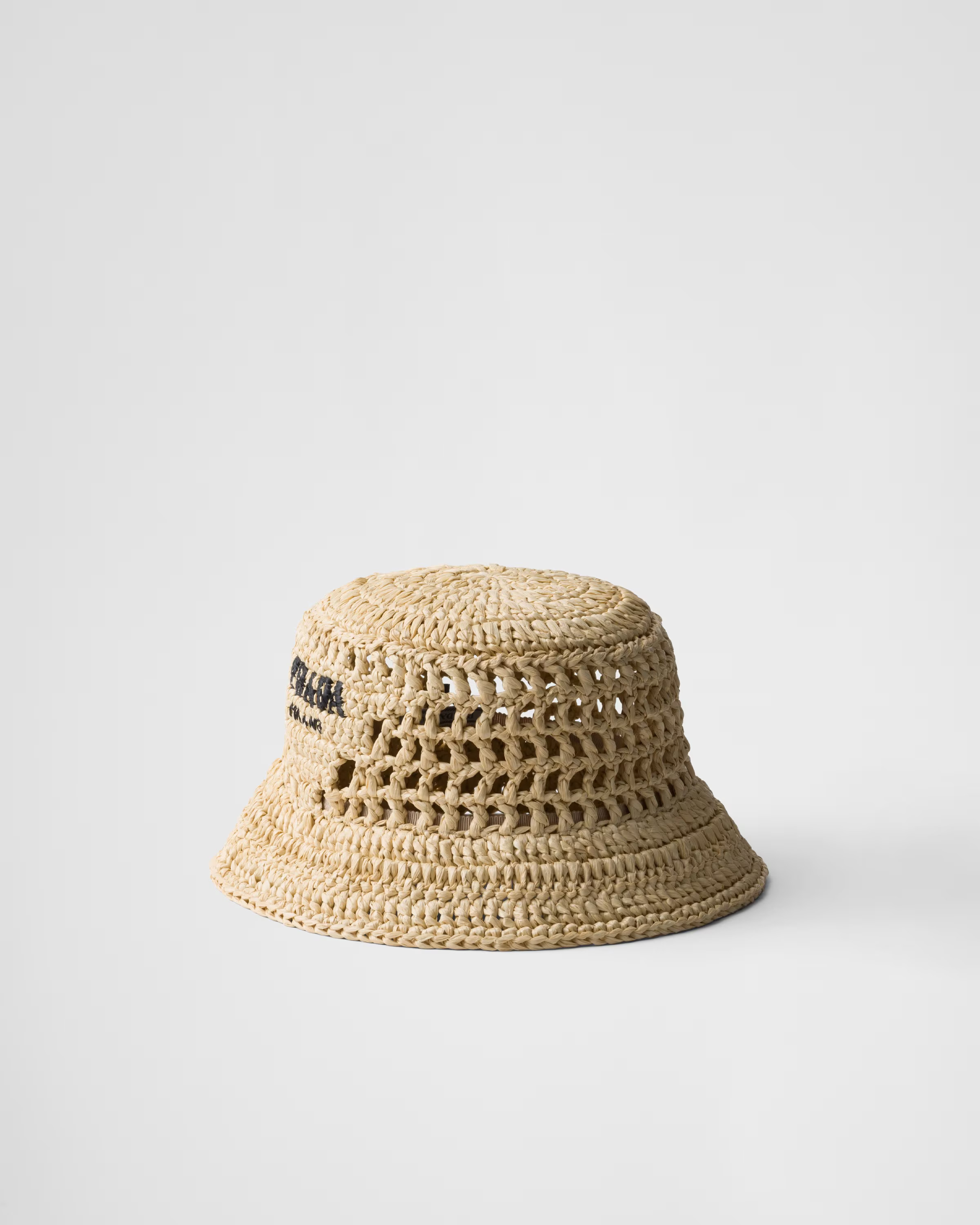 Crochet bucket hat | Prada US
