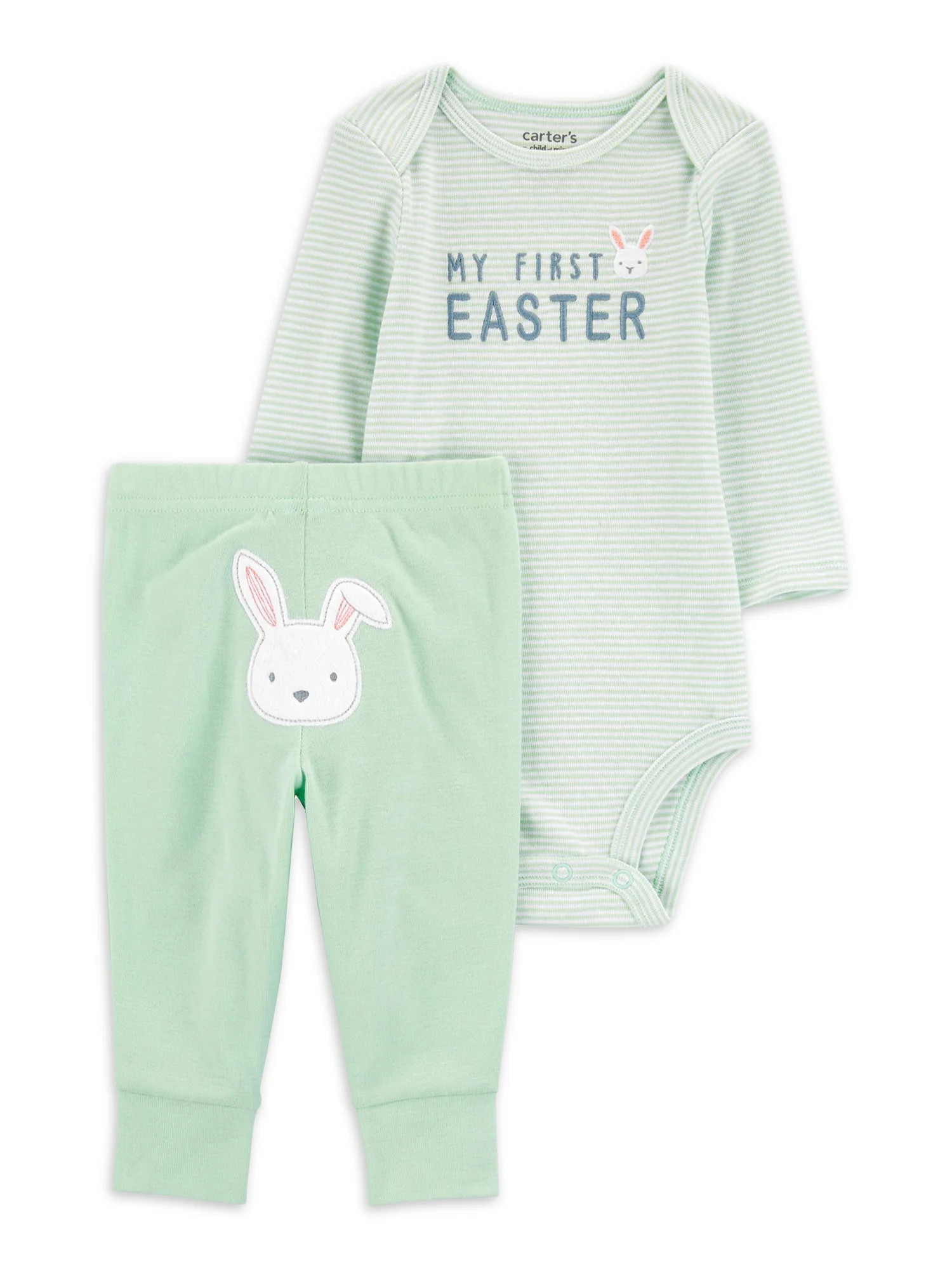 Carter's Child of Mine Baby Unisex Easter Outfit Set, 2-Piece, Sizes Preemie-12 Months | Walmart (US)