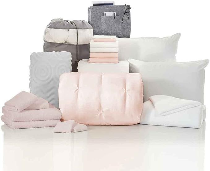 OCM College Dorm Room Essentials 20-Piece Comfort Pak | Twin XL | with Topper, Comforter, Sheets,... | Amazon (US)