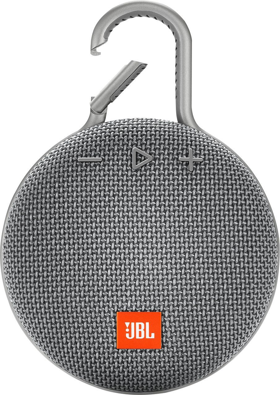 JBL Clip 3 Portable Bluetooth Speaker Gray JBLCLIP3GRY - Best Buy | Best Buy U.S.