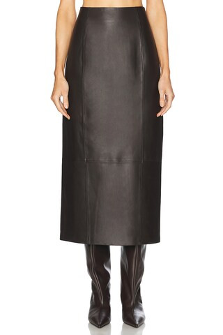 Leather Sienna Skirt | FWRD 