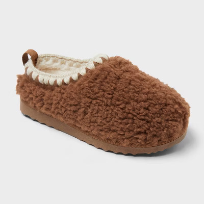 Kids' Nola Clog Slippers - Cat & Jack™ Tan 4 | Target