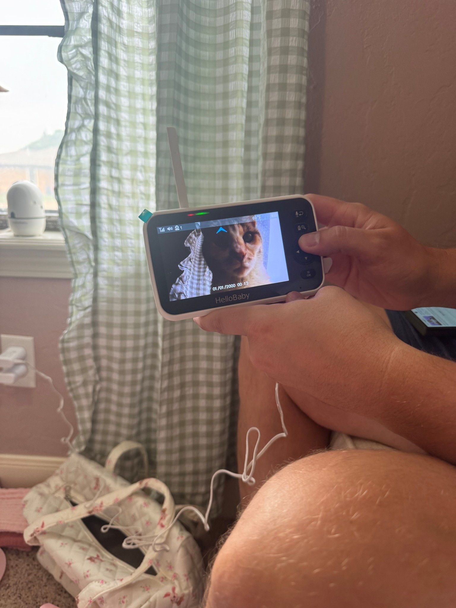 The baby monitor we went with! 

Nursery 
Baby girl
Amazon 
Hello baby 

#LTKBaby