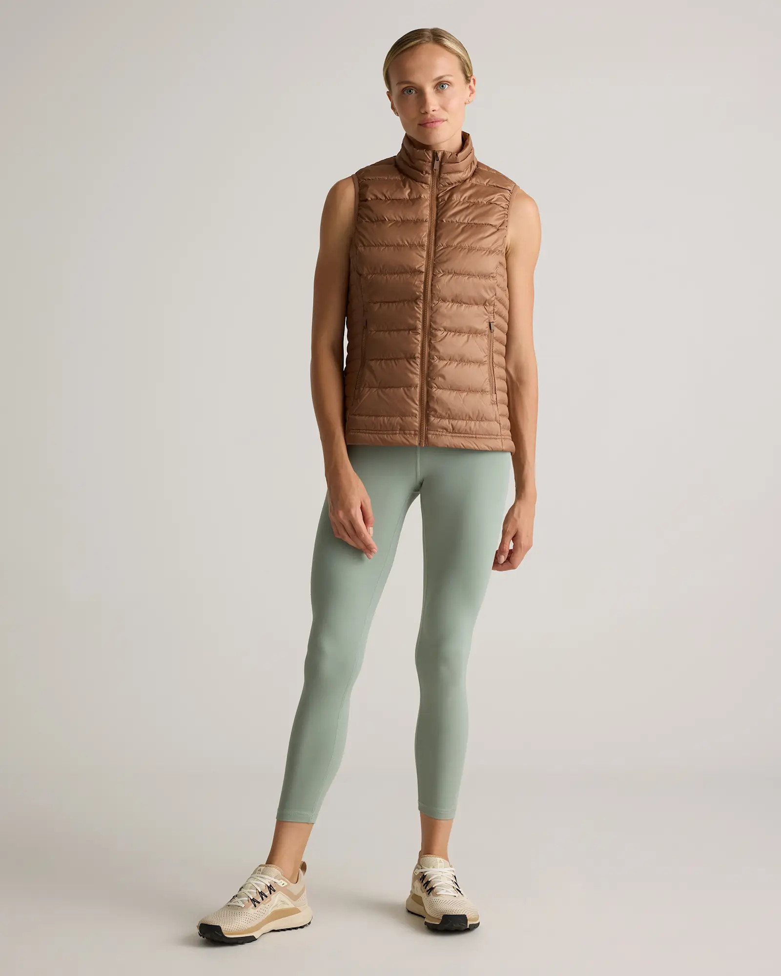 Lightweight Down Packable Puffer Vest | Quince