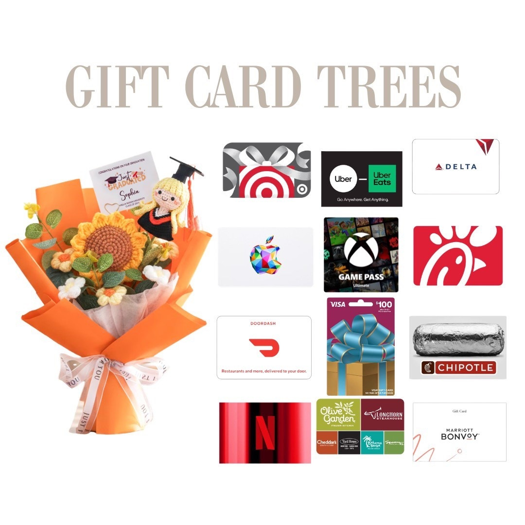 The easiest grad gift idea that still feels thoughtful. A gift card bouquet lets them pick exactly what they need for their next chapter.

#LTKOver40 #LTKmomlife #LTKSeasonal