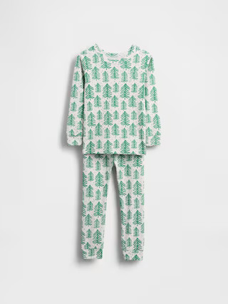 Baby & Toddler Organic Brushed Cotton Holiday PJ Set | Gap (US)